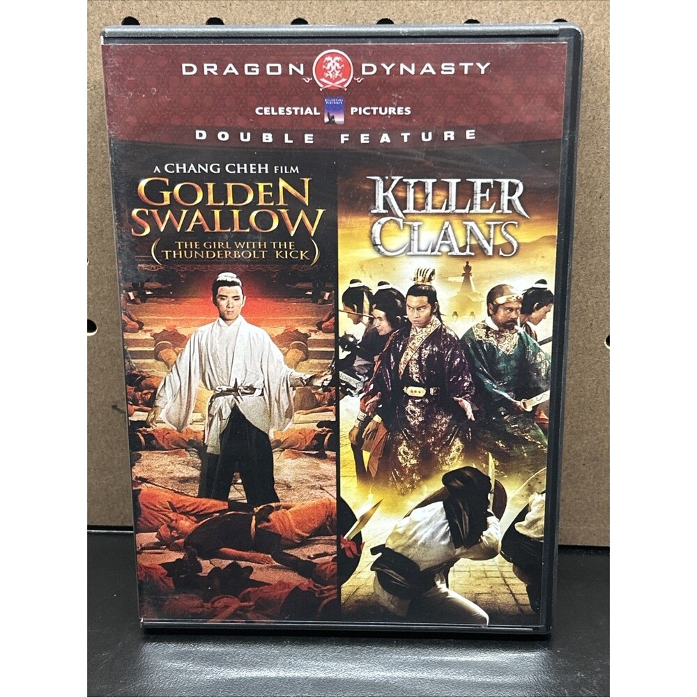 Golden Swallow + Killer Clans  - Dragon Dynasty Martial Arts Double 2 DVDs
